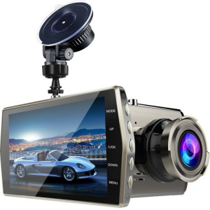 Enregistreur de conduite vidéo de vision de la vision de la nuit de 4 pouces HD 1080P Dual-lentille (coquille en métal) SH801A1773-20