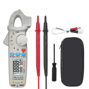 Bsife ACM91 Numérique Clamp compteur AC / DC Courant 1MA TRANSPORT TESTER DE CENDITOR AUTO GAMME AUTO RMS (gris) SB901C1759-20