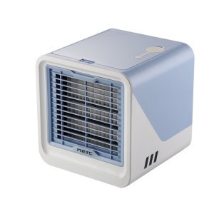 MG-191 Mini refroidisseur d'air Accueil Dortoir Bureau Climatisation Ventilateur Portable Petit ventilateur USB (Bleu ciel) SH801B429-20