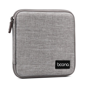 Baona BN-F021 Home Home DVD CD Sac de rangement Jeu CD Sac de rangement pour PS4 (gris) SB001A1362-20