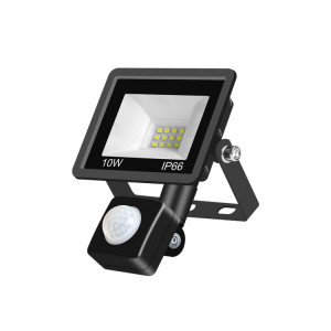 10W PIR LED Spotirlight Projet extérieur Lumière Étanche Étanche Écouto-économie d'énergie Économie d'énergie, Style: (lumière blanche froide) SH606A1250-20