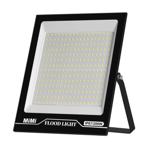 Lampe de projection LED 200W LED extérieure imperméable haute puissance de publicité Puissance Projecteur Haute Luminaire de jardin lumineux (lumière blanche froide) SH807A1985-20