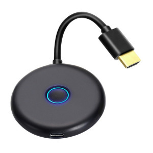 E89BK 2.4GHZ / 5GHz WIFI Affichage sans fil Dongle Dongle Dongle Horizontal et vertical Streaming Player Stick HDTV Stick (Noir) SH401A1459-20