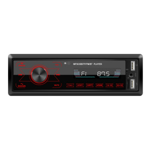 A2818 voiture Bluetooth haut-parleur de haut-parleur MP3 Lecteur Fonction Touchez Double U Disk Lights Colorful Lights Radio, Spécifications: Standard + Carte mémoire 8G SH8502253-20