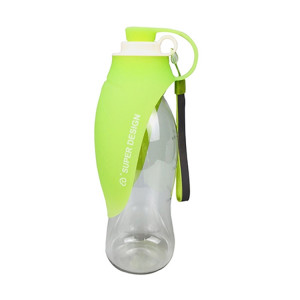 Chien d'alimentation en PET hors de la tasse de tasse d'eau à flip en extérieur de grande capacité (vert) SH501B651-20