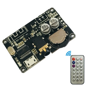 2 pcs XY-WRBT Bluetooth 5.0 Decoder Board Stéréo Module Audio Amplificateur de haut-parleur de tension large avec télécommande SH3102656-20