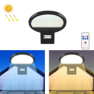 LED Solar Motion Sensing Solid Street Lamp Tête Jardin Communauté Lampe murale, Style: Télécommande + Capteur (lumière blanche froide) SH502B854-20