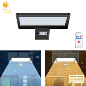 Lampe de rue à l'étanche de l'étanchéité à l'extérieur de l'étanchéité Économie de paysage Spotlight Lumière solaire, Style: télécommande + capteur (lumière blanche chaude) SH602A479-20