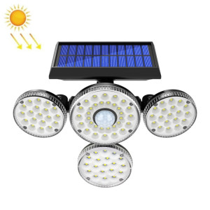 TG-TY051 4-HEAD ROBILLE SOLABLE SOLAIRE Capteur de corps Capteur de corps en plein air Couleur étanche Couleur étanche Éclairage Street Light, Spec: 89 LED SH16011162-20