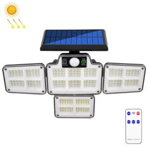 TG-TY051 4-HEAD ROTABLE SOLAR SOLAIRE Capteur de corps Capteur de corps en plein air Couleur étanche Couleur étanche Éclairage Street Light, Spec: 228 LED avec RC SH16081554-20