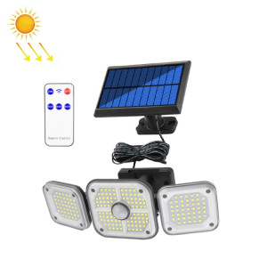 186 LED Solar Split Type Courtyard Lampe de couloir à l'étanchéité extérieur Jardin Human Sensing Sensing Street Light SH3303507-20