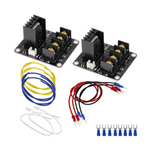 2 PCS / SET IMPRIMATEUR 3D LIT chauffé Puissance de l'extension de l'expansion MOSFET Board pour l'imprimante 3D ANT A8 SH26011360-20