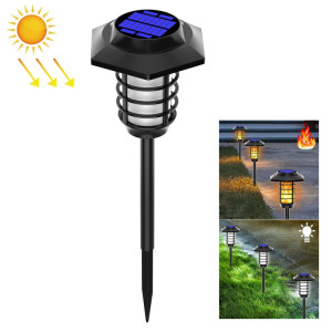 Solar LED Simulation de pelouse de la pelouse Lampe de flamme EXTÉRIEUR Eclairage Luminaire Lumière, Spécifications: 48 LED SH490173-20