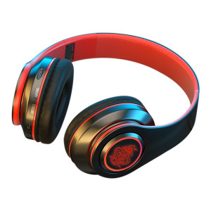 B39sans filBluetoothCaisson de basseavec la respirationde soutien légercarteTF(noir rouge) SH801A1626-20