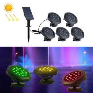 TS-S5403 Solar Disc Sous-marin de la lumière RVB Piscine Spotlight, Spécifications: 5 en 1 SH29031904-20