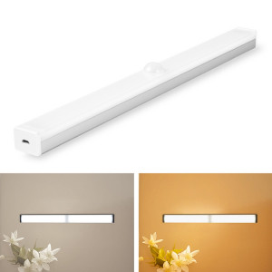Lampe à induction du corps humain LED Long Strip Chargement de la bande de chargement de la lampe, Taille: 15cm (lumière argentée et blanche) SH602A1443-20