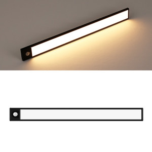 Lampe à LED sans fil automatique intelligente du corps humain 40cm (noir + lumière chaude) SH802B472-20