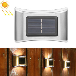 Lampe murale en acier inoxydable 6 LED solaire de jardin (lumière blanche) SH101A484-20