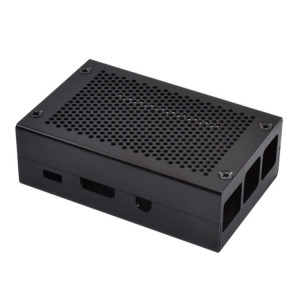 Boîte de refroidissement de grille en alliage d'aluminium pour la framboise PI 3 Modèle B PI 2 / B + Noir SH4501870-20