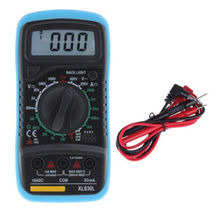 ANENG XL830L Multimètre numérique numérique multi-fonction multi-fonction multi-précision, spécification: sac de sac à bulles (bleu) SA301B380-20