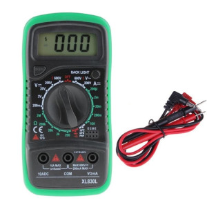 ANENG XL830L Multimètre numérique multifonctions multi-précision multi-précision, spécification: sac à bulles (vert) SA301D47-20