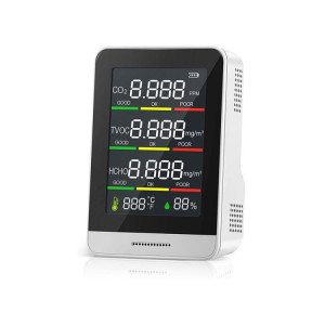 AK4 infrarouge 5 en 1 HYGROMÈTRE DE TEMPÉRATTE DE DÉTECTEUR DE TVIC DE CO2 HCHO SH63011642-20