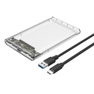 TU31 2.5 pouces USB3.1 Interface Coquille de protection transparente disque dur SH87291015-20