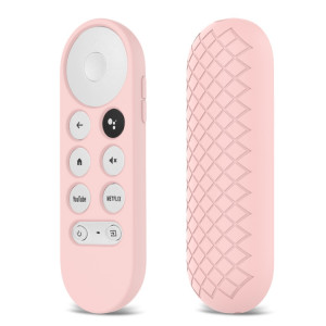 2 coquille de protection en silicone PCS pour la télécommande Google Chromecast 2020 (rose) SH701B309-20