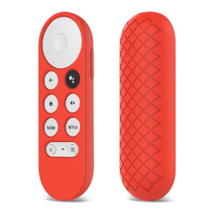 2 Coquille de protection en silicone PCS pour la télécommande Google Chromecast 2020 (rouge) SH701C1578-20
