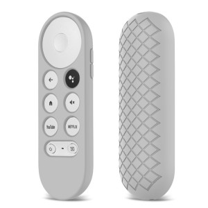 2 coquille de protection en silicone PCS pour la télécommande Google Chromecast 2020 (gris argenté) SH701E303-20