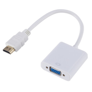 ZHQ007 HD 1080P HDMI au convertisseur VGA (blanc) SH701A608-20