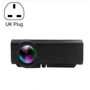 YG530 Home LED petit projecteur HD 1080P, Spécification: UK Plug (Noir) SH703B322-20