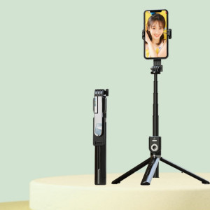 Bâton Selfie Bluetooth intégré P80 1,33 m avec miroir de maquillage télécommandé TIKTOK SH80011725-20