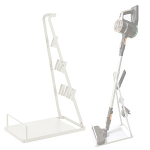 Support de rangement non-perforateur de sol de sol universel pour Dyson, couleur: B (blanc) SH07021599-20