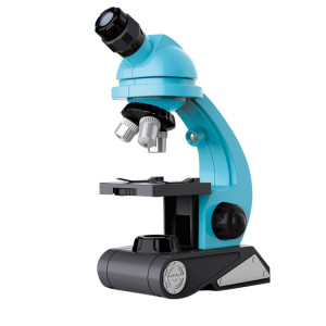 GB002 HD 1200 fois à angle grand angle microscope enfants jouets éducatifs (bleu) SH801A1040-20