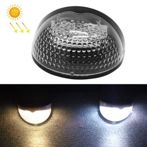 N760B 6 LEDS Equipement de l'eau solaire en plein air Lumière de clôture à deux couleurs (coquille noire) SH101B1206-20