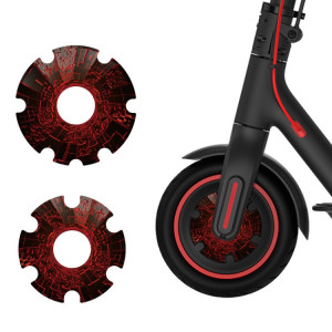 1 paire autocollant de protection étanche à moteur de scooter pour Xiaomi Mijia M365 / M365 PRO / PRO 2 / 1S (Coloré 7) SH301G1536-20