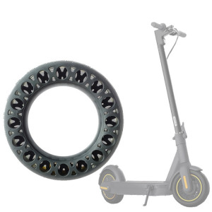 Pneu solide en caoutchouc de 10 pouces pour le scooter électrique Ninebot Max G30 (Noir) SH901A770-20