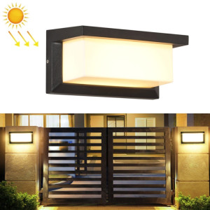 Lumière murale solaire étanche de mur de patio 10W, Spécifications: 3000k SH17021178-20