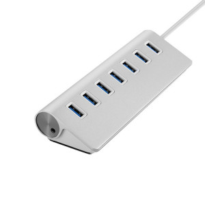 THL059 USB2.0 7 en 1 hub d'alliage d'aluminium (7 ports) SH401A422-20