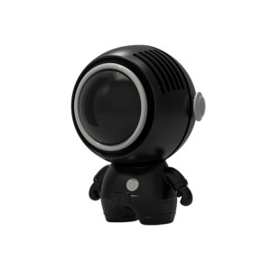 MF040 MINI PORTABLE PORTABLE PENSE COLLING COLLULATEUR SPACEMAU FAN (NOIR) SH101B915-20
