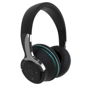H2 Coloré Subwoofer lumineux en pliage de carte rétractable de carte sans fil Bluetooth sans fil (noir) SH001A167-20