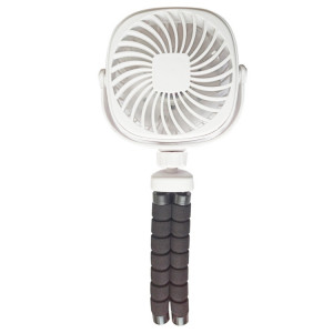 Poulpe de poussette déformation ventilateur portable portable usb petit ventilateur, couleur: 2200mAh blanc SH0304340-20