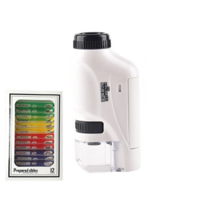 Équipement de laboratoire portable pour enfants Matériel de laboratoire portable jouets, couleur: Lite + spécimen (blanc) SH3907995-20