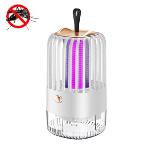 BG-005 CHOC DE CAGE INHALATION USB MUTE MOSQUITO RECHAPPENTURE, Style: Modèle de chargement (blanc) SH102B1341-20