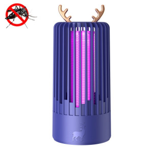Photocatalyseur domestique Mosquito Mosquito Intérieur USB Mute Shock Mosquito Lampe (pierre précieuse bleue) SH201B596-20