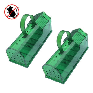 Piège de pédale de la pédale de la souris de la souris de la souris de la souris en plastique (vert) SH301B1141-20