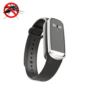 M70 Ultrasonic Mosquito Repellent Bracelet Outdoor Mosquito Repellent(Black) SH101A1146-20