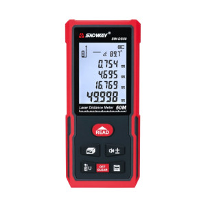 SNDWAY SW-DS50 LASER LASER RINGFinder Infrarouge Laser Ruler, Distance: 50m SS8201233-20