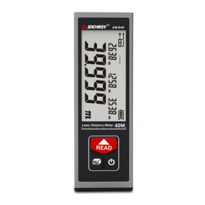 SnDway SW-B40 Laser Régulier de mesure en infrarouge, Style: Version de précision de 40 m SS2701591-20